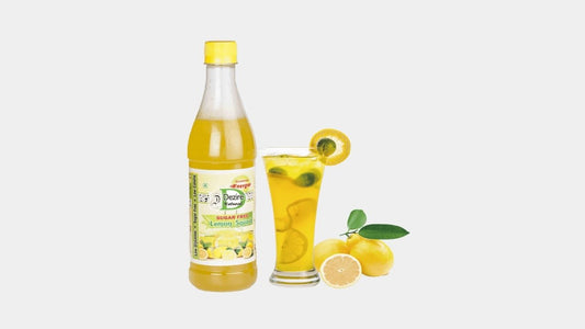 Sugar Free Low GI Squash – Lemon Ginger – Sustained Energy